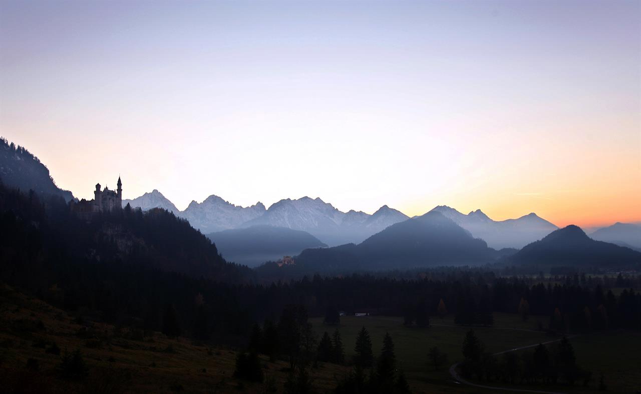 Königswinkel im Abenddunst